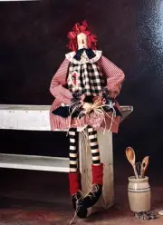 1998 Between Friends Doll Pattern 36” Annie Gannie Raggedy Doll #005 Uncut