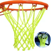 Basketball Net Outdoor, Upgraded Glow-in-The-Dark Basketball Net, Heavy Duty