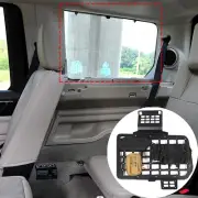 For Land Rover LR3 LR4 L319 Right Rear Window Molle Panel Modular Storage