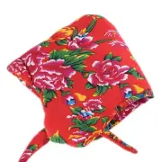 Oversized Floral Hat Festive Northeast Large Floral Hat Bomber Hat for Winter