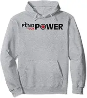 [Marvel] Black Widow Find Your Power Text Pullover Hoodie