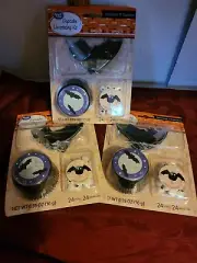 BAT HALLOWEEN CUPCAKE DECORATING KitS EACH KIT Makes 12 Cupcakes SET OF 3