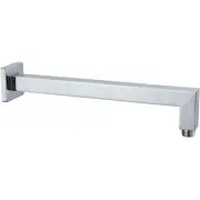 Fienza 380mm Square Angled Shower Arm Chrome 422106