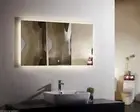 Bathroom Mirror LED - Backlit Mirror with Touch Button - Jackeline III Mirror