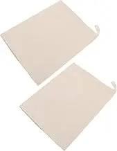 2Pcs Ice Bags Canvas Packs for Crushed Ice Food Storage and More Lightweight Design for Easy Storage and Daily Use for Parties and Bars
