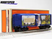 LIONEL BOB ROSS SOUND BOXCAR insiprational quotes train car O GAUGE 2428220 NEW