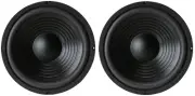 NEW Pair (2) 8" inch Classic Style Sub Woofer Heavy Duty Bass Speaker 200W 8 Ohm