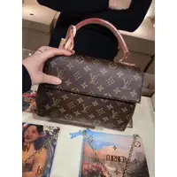 在飛比找蝦皮購物優惠-二手LV LOUIS VUITTON M42738 小款 桃