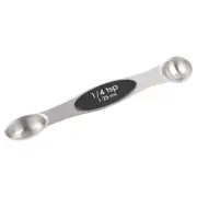US 8Pcs/Set Stainless Steel Magnetic Measuring Spoons Cups With Scraper For Co H