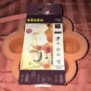 BE’ABA MULTI PORTION SILICONE COVERED FOOD CONTAINER NEW 7 COMPARTMENTS
