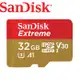 SanDisk Extreme Micro SDHC UHS-I ( A1)(V30) 32G 記憶卡[公司貨]