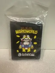 Vintage Wario World Promo WALLET New Sealed RARE Nintendo Gamecube
