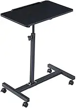 Height Adjustable Desk, Mobile Sofa Side Table, Durable & Space-Saving Bed Desk, Multi-Purpose Portable Laptop Table, Suitable for Home Office, Bedroom, Living Room ﻿