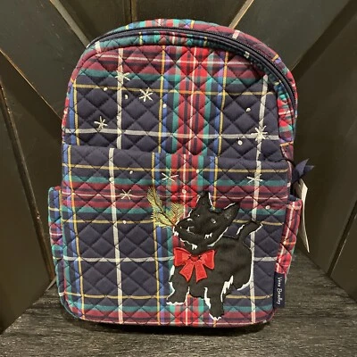 Vera Bradley Multi Color small backpack Scottie dog - NWT