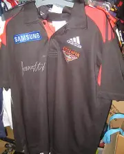 Essendon FC - James Hird Signed coach's polo shirt (Brand New) + C.O.A.