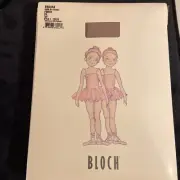 BLOCH Tights For Children Footed Size: CHL Color: TAN Style# TO921G.