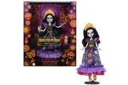 Monster High Doll, Skelita Calaveras Dia De Muertos Collectible with Traditional Sugar Skull Marigold Details