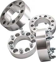 4x 6x5.5" 50mm Wheel Spacers Adapters Compatible for Toyota Landcruiser Patrol Hilux 2 Inch 6 Lug 6x5.5 For Suburban K1500 C2500 Express