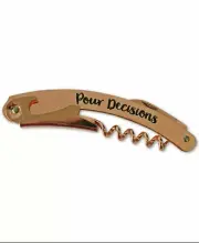 TMD Holdings Pour Decisions Double Hinged Corkscrew, Bottle Opener (Handheld)