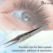 Eyelash Eyebrow Lashes Extensions Volume 3D+ 5D 6D Stainless Steel Tweezers