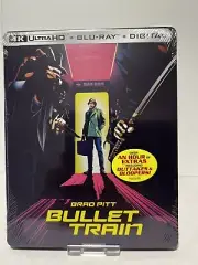 Bullet Train 4K Steelbook (4K UHD + Blu-ray + Digital)
