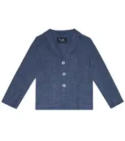 [Il Gufo] Il Gufo Linen blazer Y 4 blue