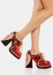 [Irregular Choice] Tazmanian Whirlwind Oxfords