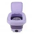 Portable Washing Machine 11L ABS PP Automatic Mini Foldable Bucket Was 10494 TU