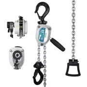 Mini Chain Hoist 1100lb TOYO Manual Lever Hoist 1/2 ton mini Puller 20ft Hand...