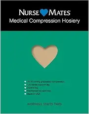 Nurse Mates Medical 15-20 mmHg Compression Pantyhose