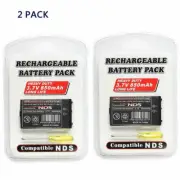 2X Replacement Battery for Nintendo DS NDS NTR-003 NTR-001 portable game console