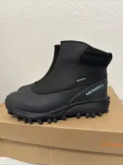 Merrell Thermo Kiruna Mid Snow Boots Waterproof Black 200g Insulation Women’s 6
