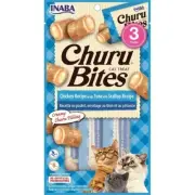 Inaba Churu Bites Cat Treat Chicken Wrap Tuna with SCALLOP Recipe 3-Sticks-pack