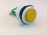 ILLUMINATED GAMING BUTTON (MOMENTARY) COLOR VARIANCE (1 SINGLE, AMBER)