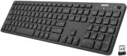 2.4G Wireless Keyboard Ultra Slim Full Size Keyboard with Numeric Keypad