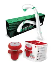 Pursonic Wand Massager with Mini Handheld Massager