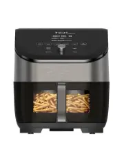 Instant Vortex Plus 6qt Air Fryer with ClearCook + OdorErase - Black...