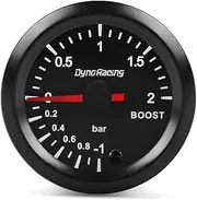 SKMWLMRAJ 2" 52mm 7 Colors LED Car Auto 2BAR Turbo Boost Gauge Meter High Speed Stepper Motor with Sensor Car Meter BX101487 Boost Meter