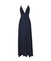 Aspesi Open Back Midi Dress IT40,IT42 Black