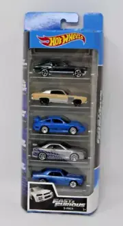 Hot Wheels 2019 Fast & Furious 5 Pack Porsche 911 GT3 RS Nissan Skyline GT-R New