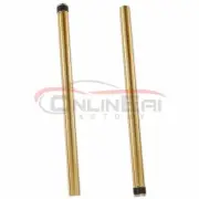 Front Brake Inner Fork Tubes Pipes Gold For Kawasaki EX250 NINJA250 2013-2014