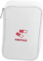 GANAZONO Outdoor Travel Medicine Bag Portable First Aid Pouch for Hiking Household Use Durable Emergency Storage Organizer with Zipper Closure for Car Bike and Camping