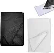Pack of 2 Ironing Fleece, 200 x 100 cm, Ironing Insert, Non-Woven Fabric Insert Fabric, Multi-Purpose Fabric for Sewing, Sewing Crafts, for Ironing Pleats, Sewing Crafts, Reinforced Clothing