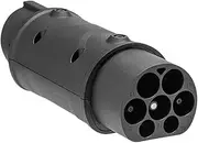 Daiilg EV Adapter 32A SAE J1772 Adapter Electric Vehicles Charging Adapter EV Connector Socket Type 1 to Type 2 Adapter