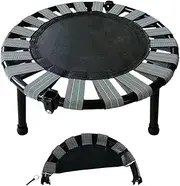 Fitness Rebounder - Trampoline Rebounder | Jumping Bed | Silent Trampoline with 165 Lbs Load-Bearing | Kids Trampoline Outdoor Toddler | Foldable Fitness Trampoline for Playing