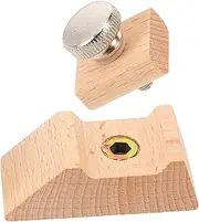 DOITOOL Wood Sandpaper Block Sanding Block Auto Body Tools Small Sandpaper Clamp Hand Sander for Wood and Leather