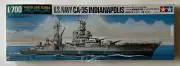 Tamiya CA-35 Indianapolis U.S. Navy Cruiser Model Kit 1:700 (31804) - New!!