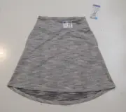 NWT Womens MPG Mondetta Go Anywhere Travel Gray Combo Skirt Sz XS X-Small