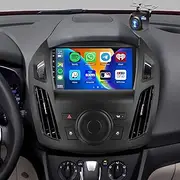2+64G for Ford Transit 2014-2018 Car Radio with Wireless Carplay/Android Auto,Android Car Stereo 9 Inch Touch Screen GPS Navigation WiFi Bluetooth FM/RDS Mirror Link SWC+ Backup Camera&Mic