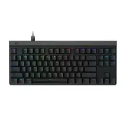 Logitech - G515 LIGHTSYNC TKL Wired Gaming Keyboard - Black